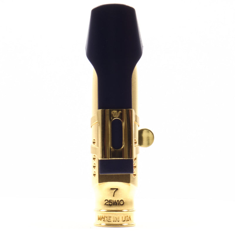Theo Wanne EARTH2 Gold 7 Alto Saxophone Mouthpiece OPEN BOX- for sale at BrassAndWinds.com