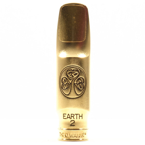 Theo Wanne EARTH2 Gold 7 Alto Saxophone Mouthpiece OPEN BOX- for sale at BrassAndWinds.com