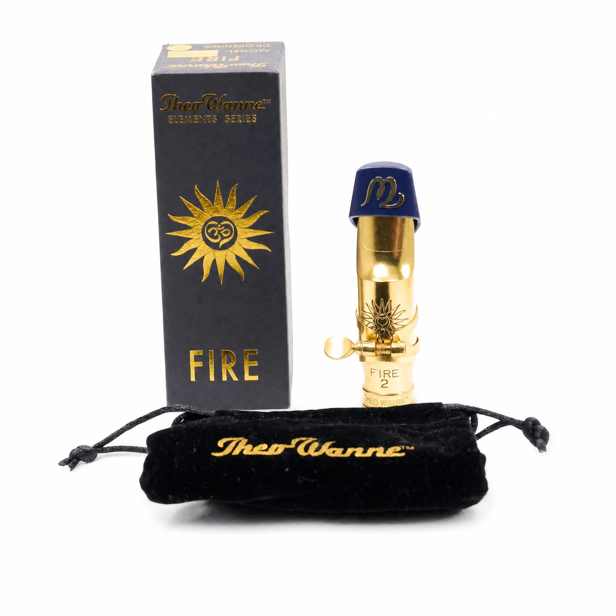 Theo Wanne FIRE2 Gold 7 Alto Saxophone Mouthpiece