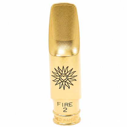 Theo Wanne FIRE2 Gold 7 Alto Saxophone Mouthpiece