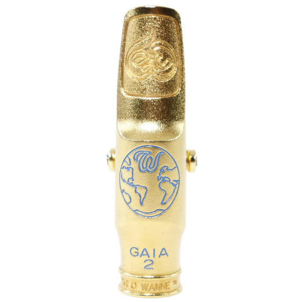 Theo Wanne GAIA2 Gold 8 Alto Saxophone Mouthpiece NEW OLD STOCK- for sale at BrassAndWinds.com