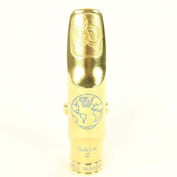 Theo Wanne GAIA2 Gold 8 Tenor Saxophone Mouthpiece OPEN BOX- for sale at BrassAndWinds.com