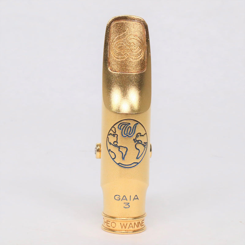 Theo Wanne GAIA3 Gold 8 Tenor Saxophone Mouthpiece NEW OLD STOCK- for sale at BrassAndWinds.com