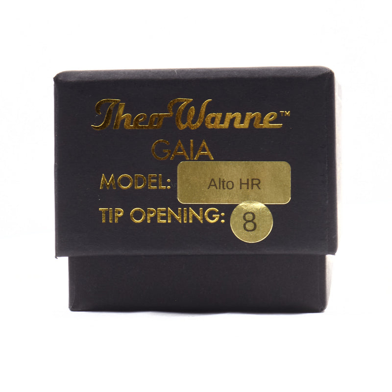 Theo Wanne GAIA4 8 HR Alto Saxophone Mouthpiece OPEN BOX- for sale at BrassAndWinds.com