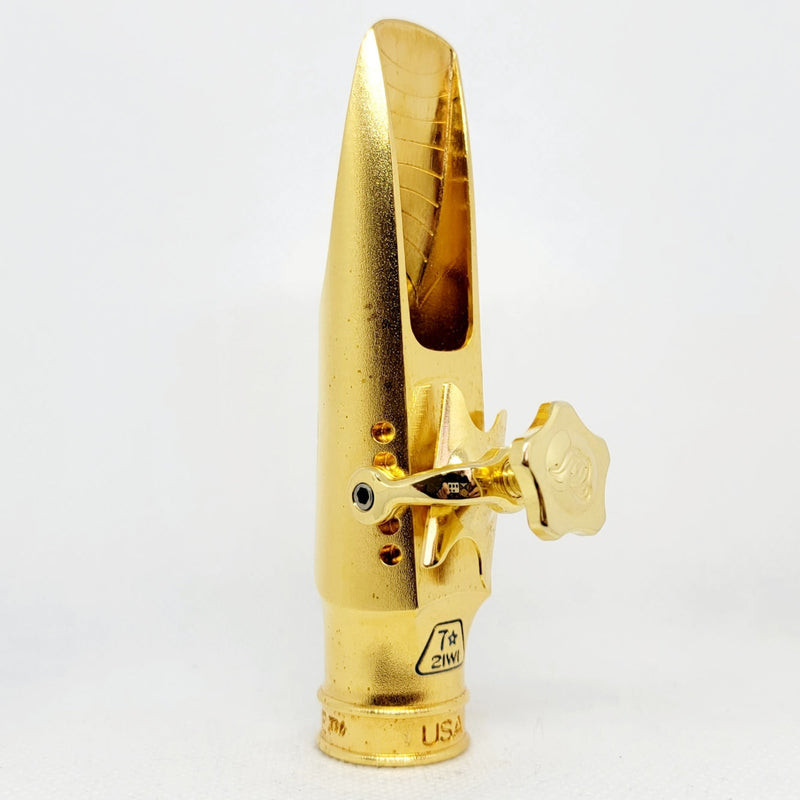 Theo Wanne GAIA4 Gold 7* Tenor Saxophone Mouthpiece OPEN BOX- for sale at BrassAndWinds.com