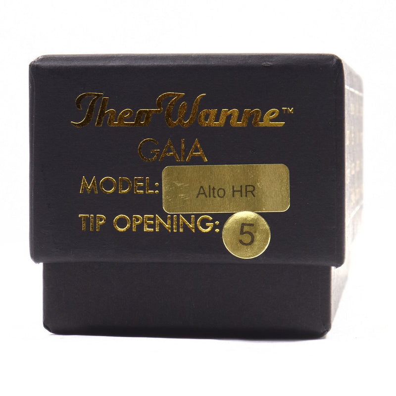 Theo Wanne GAIA4 HR 5 Alto Saxophone Mouthpiece OPEN BOX- for sale at BrassAndWinds.com
