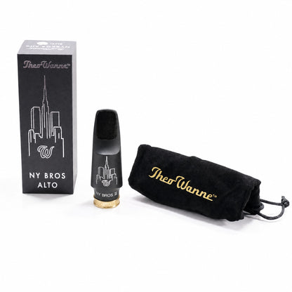Theo Wanne NY BROS III Hard Rubber 4 Alto Saxophone Mouthpiece