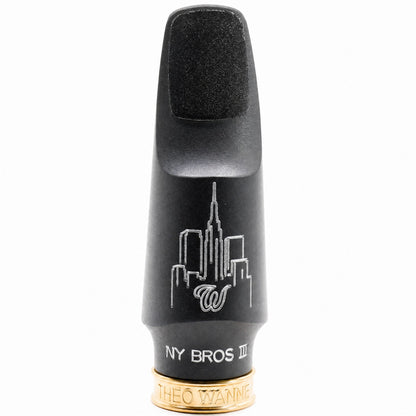Theo Wanne NY BROS III Hard Rubber 4 Alto Saxophone Mouthpiece
