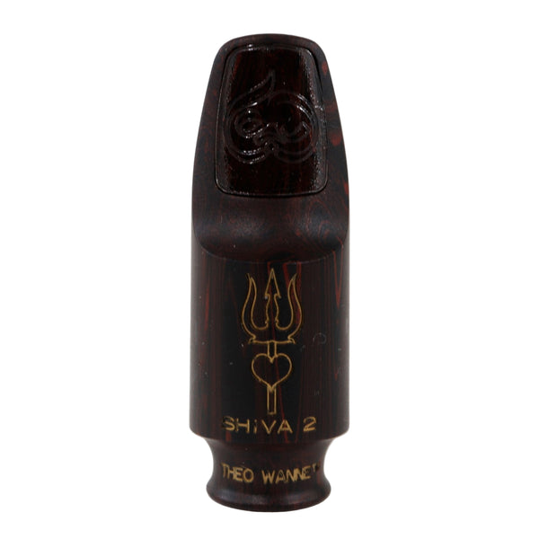Theo Wanne SHIVA2 Red Marble 8 Soprano Saxophone Mouthpiece
