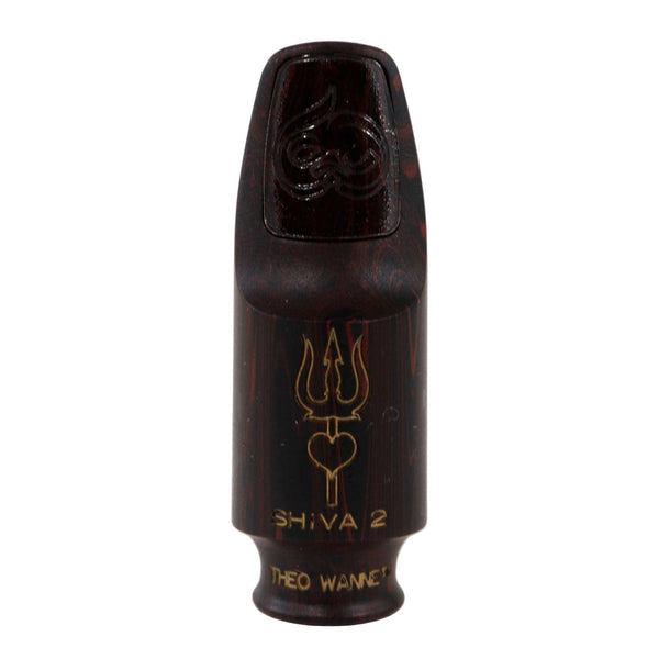 Theo Wanne SHIVA2 Soprano Saxophone Mouthpiece | Red Marble 8