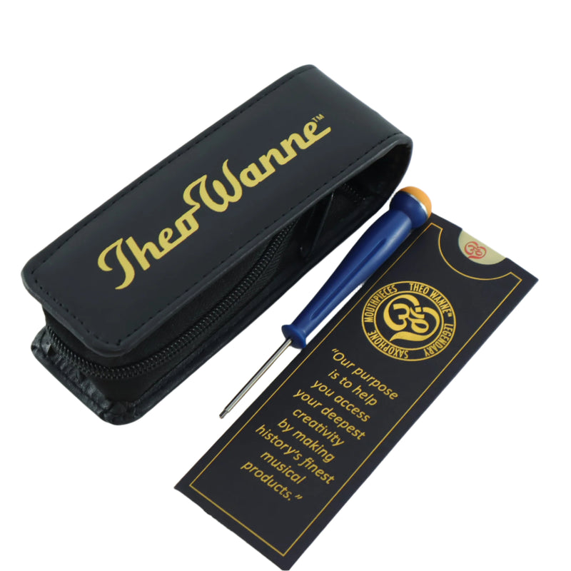 Theo Wanne SHIVA4 Gold 8* Tenor Saxophone Mouthpiece OPEN BOX- for sale at BrassAndWinds.com