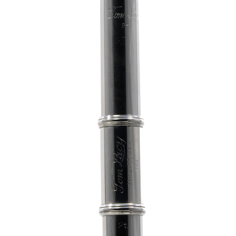 Tom Lacy Handmade Solid Platinum Flute SN 101 EXQUISITE- for sale at BrassAndWinds.com