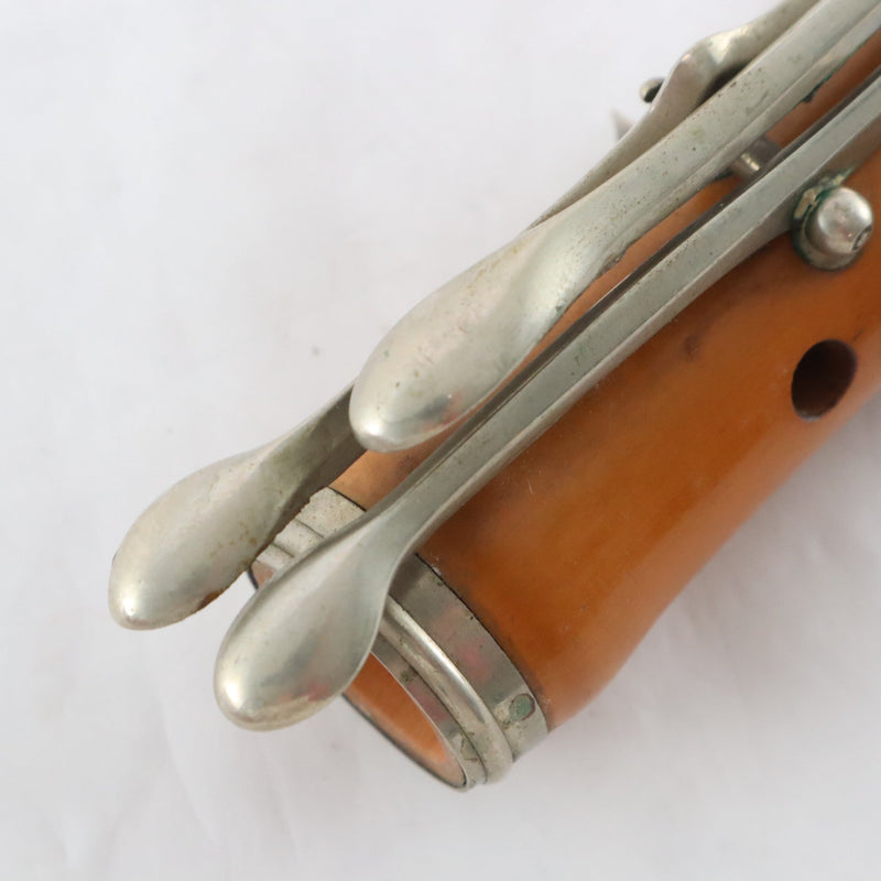Unbranded Boxwood(?) Oboe with Bulb Top but Modern Fingering HISTORIC COLLECTION- for sale at BrassAndWinds.com