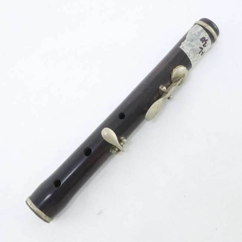 Unmarked Five Key Wood Flute HISTORIC