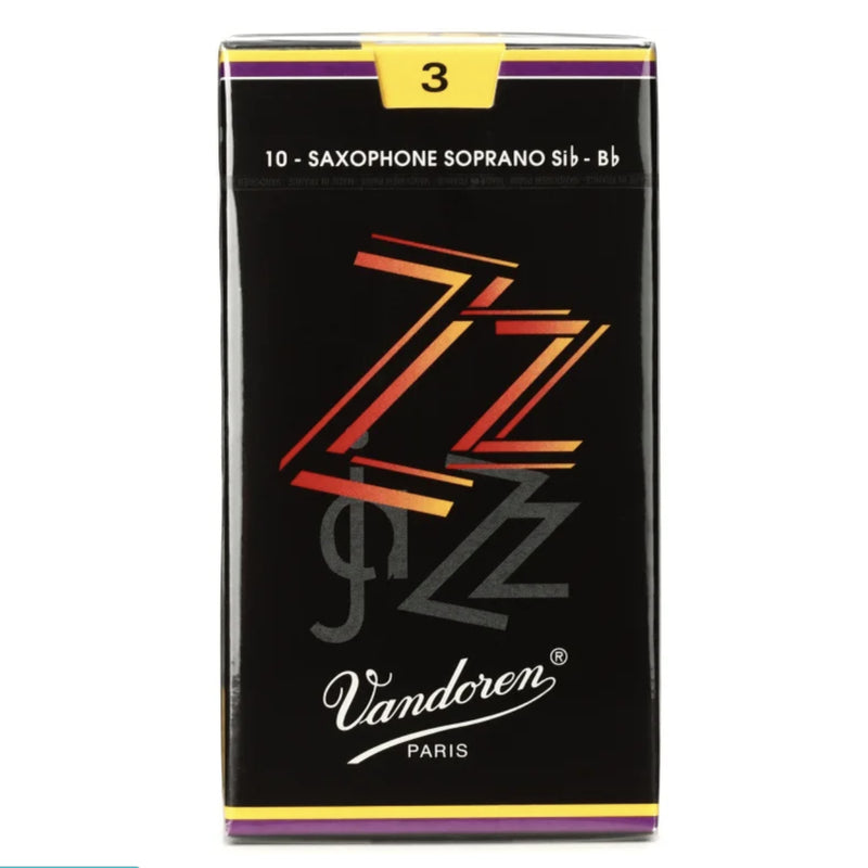 Vandoren ZZ Soprano Saxophone Reeds, Box of 10