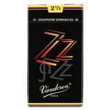 Vandoren ZZ Soprano Saxophone Reeds, Box of 10