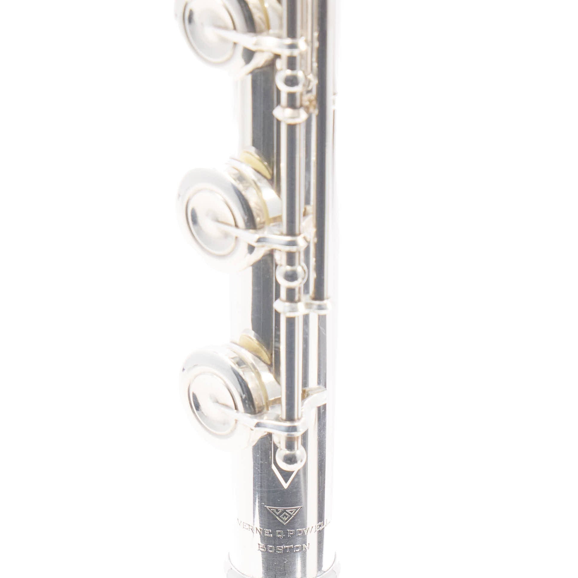 Verne Q. Powell Handmade Flute with Soldered Tone Holes, B and C Footjoints