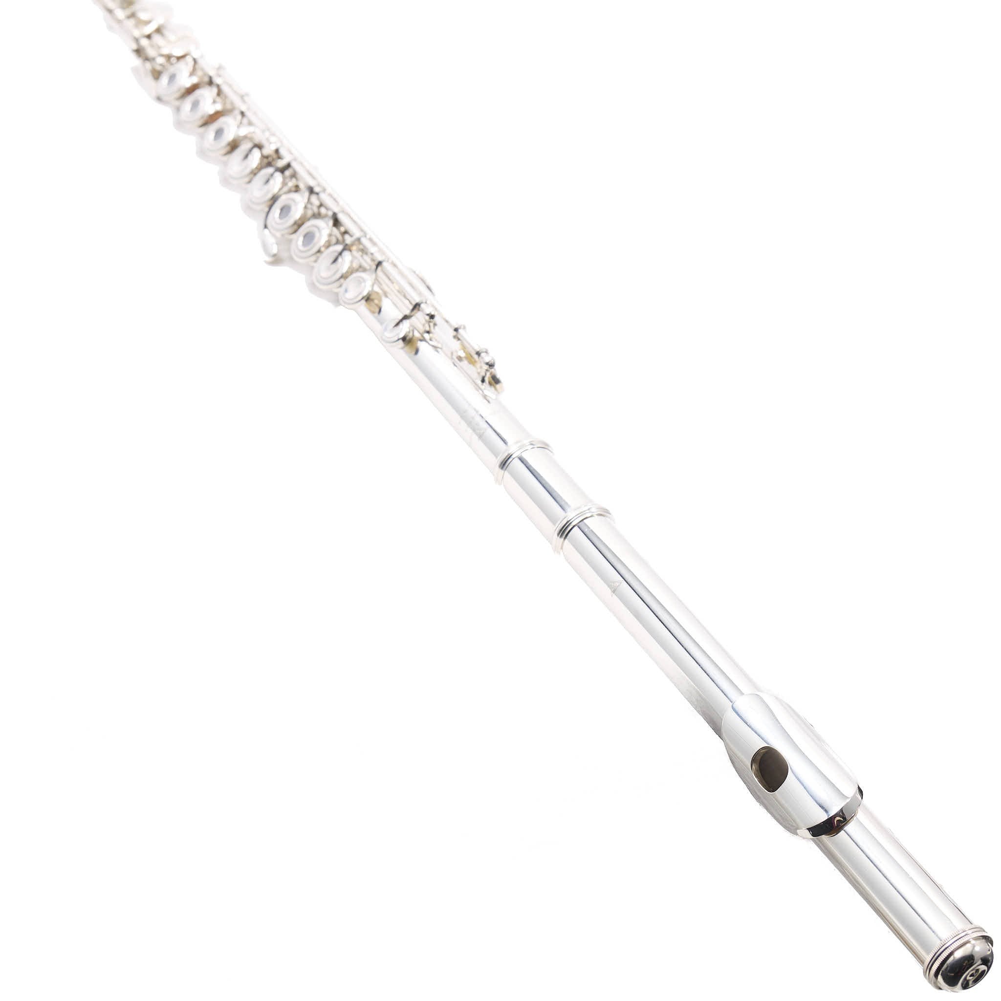Verne Q. Powell Handmade Flute with Soldered Tone Holes, B and C Footjoints