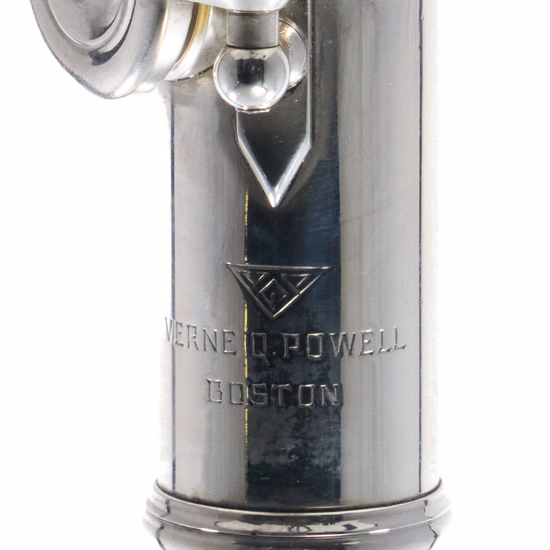 Verne Q. Powell Handmade Flute with Soldered Tone Holes SN 1005 EXQUISITE- for sale at BrassAndWinds.com