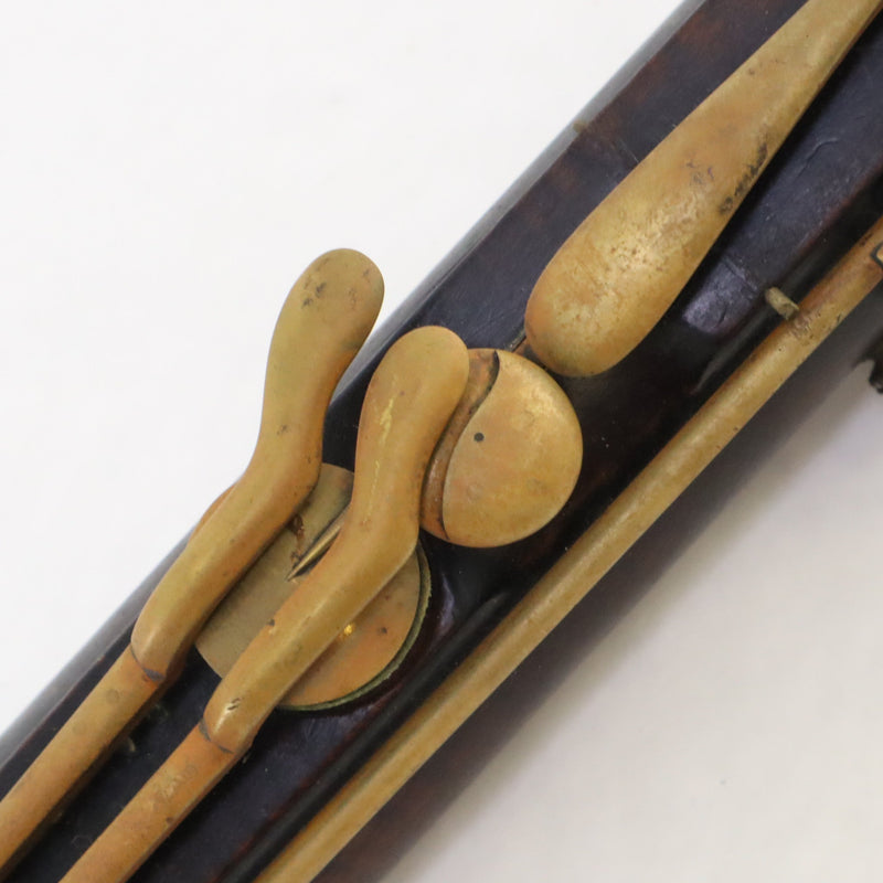 Very Early Heckel Bassoon (1840s) ROBERT HOWE COLLECTION- for sale at BrassAndWinds.com
