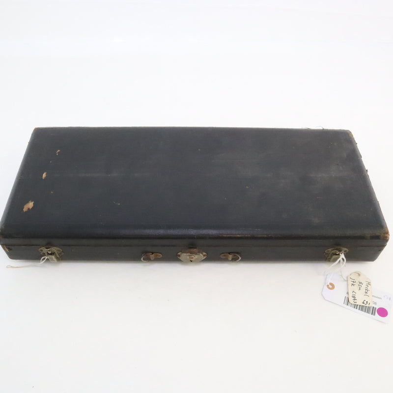 Very Early Heckel Bassoon (1840s) ROBERT HOWE COLLECTION- for sale at BrassAndWinds.com
