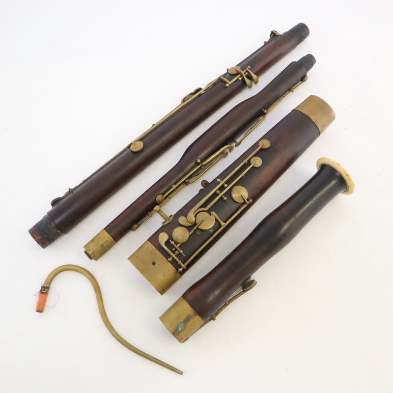 Very Early Heckel Bassoon (1840s) ROBERT HOWE COLLECTION- for sale at BrassAndWinds.com