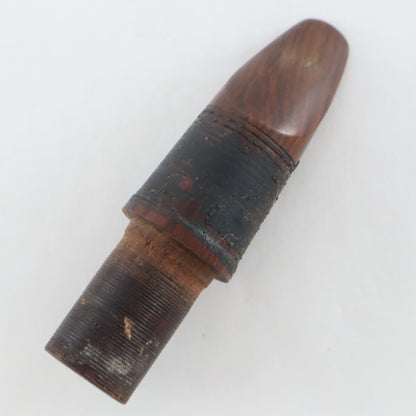 W. Hall New York Boxwood Clarinet in F Circa 1860 HISTORIC COLLECTION