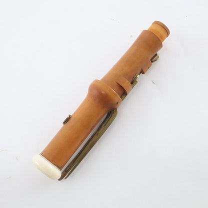 W. Hall New York Boxwood Clarinet in F Circa 1860 HISTORIC COLLECTION