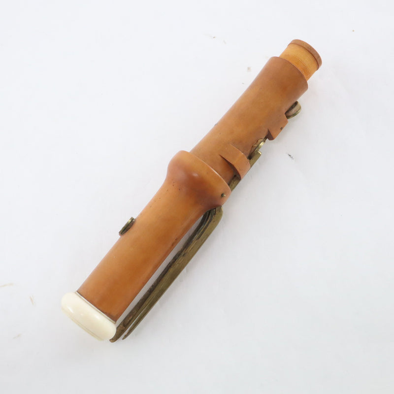 W. Hall New York Boxwood Clarinet in F Circa 1860 HISTORIC COLLECTION- for sale at BrassAndWinds.com