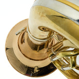 Wessex 'Wyvern' 5/4 CC Tuba in Gold Brass SN 051612 EXCELLENT- for sale at BrassAndWinds.com