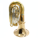Wessex 'Wyvern' 5/4 CC Tuba in Gold Brass SN 051612 EXCELLENT- for sale at BrassAndWinds.com