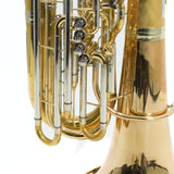 Wessex 'Wyvern' 5/4 CC Tuba in Gold Brass SN 051612 EXCELLENT- for sale at BrassAndWinds.com