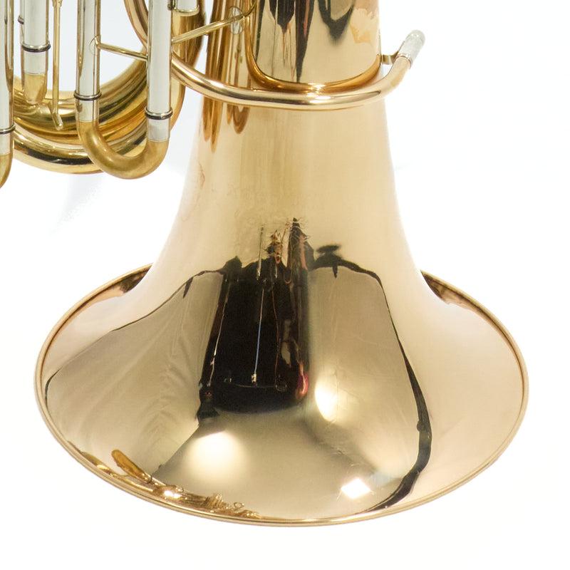 Wessex 'Wyvern' 5/4 CC Tuba in Gold Brass SN 051612 EXCELLENT- for sale at BrassAndWinds.com