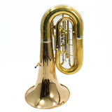 Wessex 'Wyvern' 5/4 CC Tuba in Gold Brass SN 051612 EXCELLENT- for sale at BrassAndWinds.com