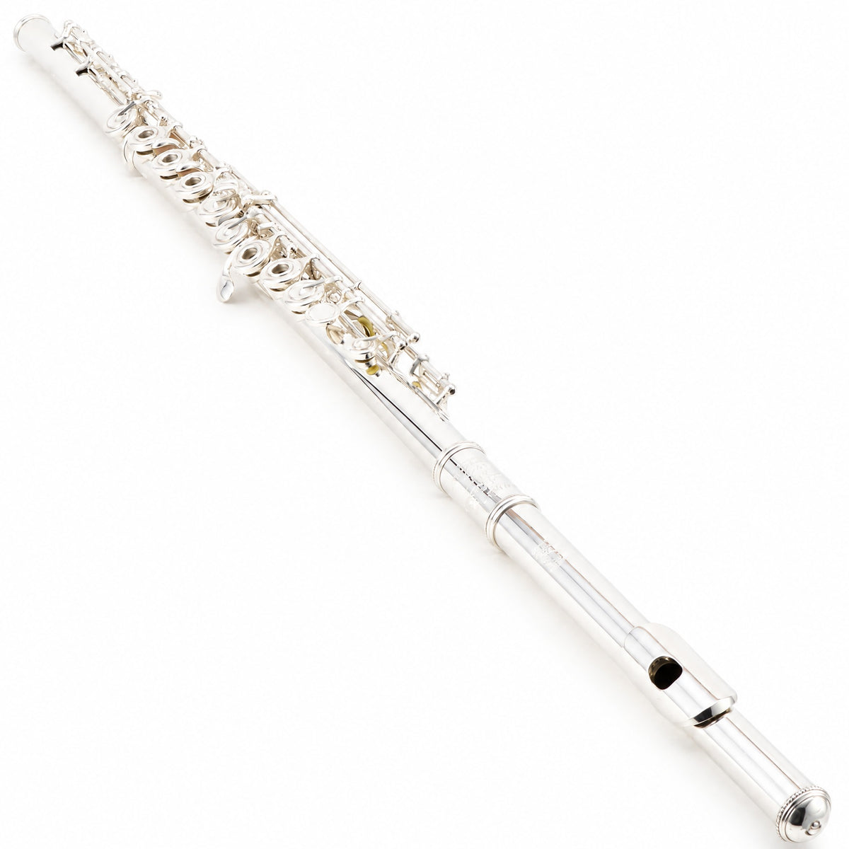 Willam. S. Haynes 5PT 16 ST OCEB Professional C Flute in 5% Platinum