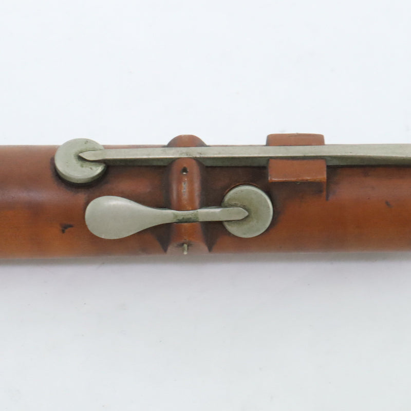 William Hall & Sons New York Boxwood 6 Key Flute HISTORIC- for sale at BrassAndWinds.com