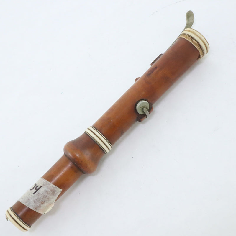 William Hall & Sons New York Boxwood 6 Key Flute HISTORIC- for sale at BrassAndWinds.com