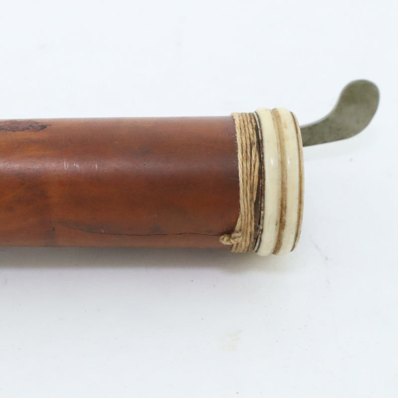 William Hall & Sons New York Boxwood 6 Key Flute HISTORIC- for sale at BrassAndWinds.com