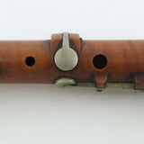 William Hall & Sons New York Boxwood 6 Key Flute HISTORIC- for sale at BrassAndWinds.com