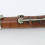 William Hall & Sons New York Boxwood 6 Key Flute HISTORIC- for sale at BrassAndWinds.com