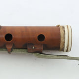 William Hall & Sons New York Boxwood 6 Key Flute HISTORIC- for sale at BrassAndWinds.com