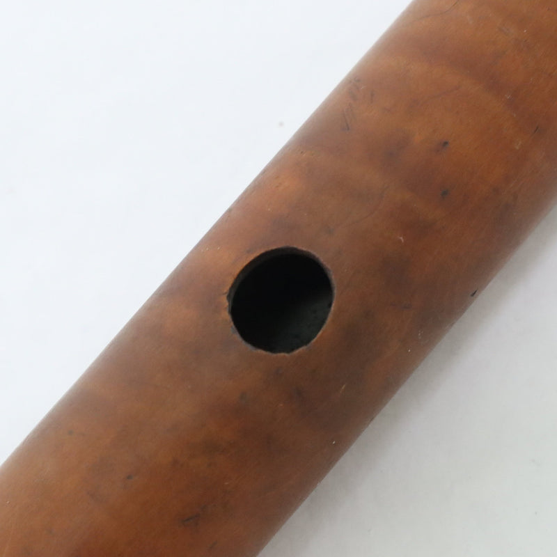 William Hall & Sons New York Boxwood 6 Key Flute HISTORIC- for sale at BrassAndWinds.com