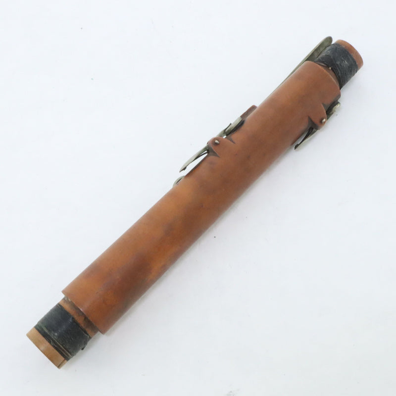 William Hall & Sons New York Boxwood 6 Key Flute HISTORIC- for sale at BrassAndWinds.com