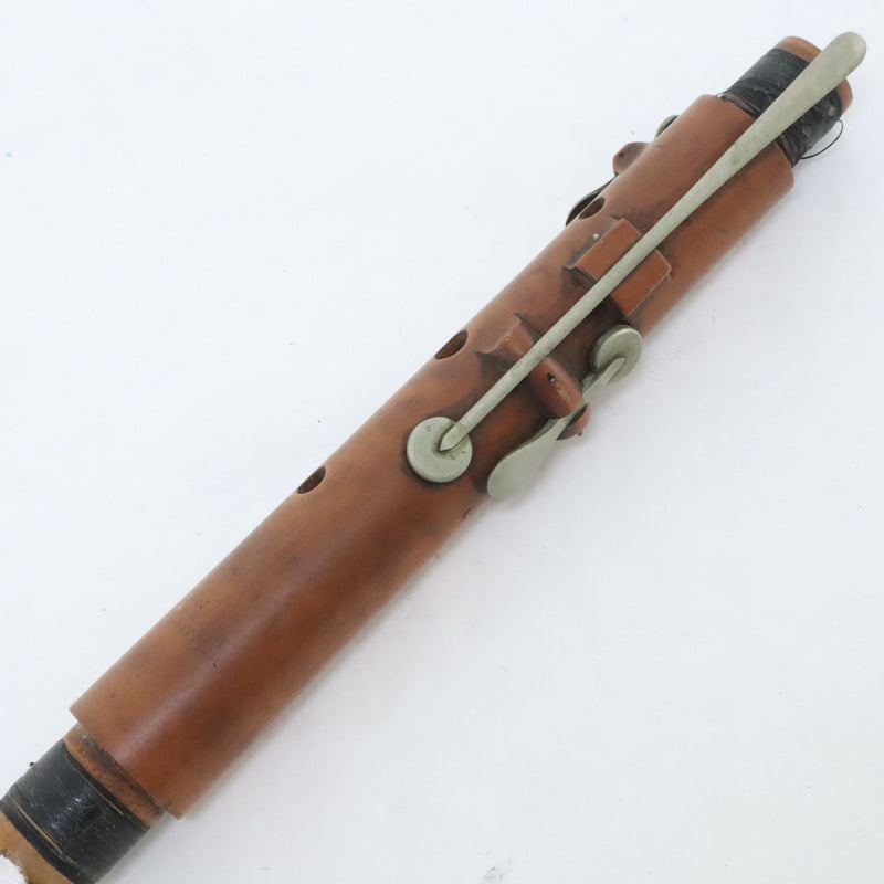 William Hall & Sons New York Boxwood 6 Key Flute HISTORIC- for sale at BrassAndWinds.com