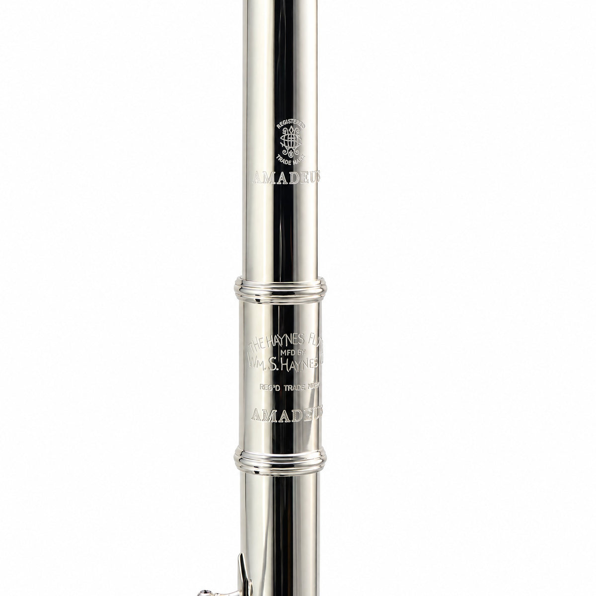 William S. Haynes AF580-BO 'Amadeus' Concert Flute in Silver Plate