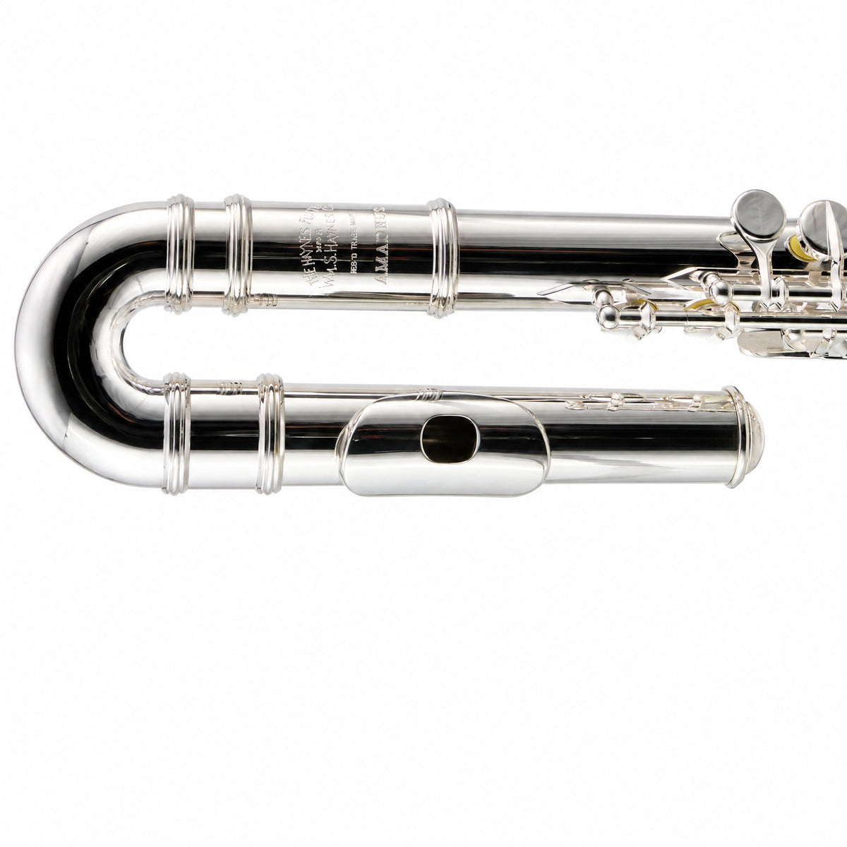 William S. Haynes AF670-C 'Amadeus Alto Flute with Sterling Silver Curved Headjoint