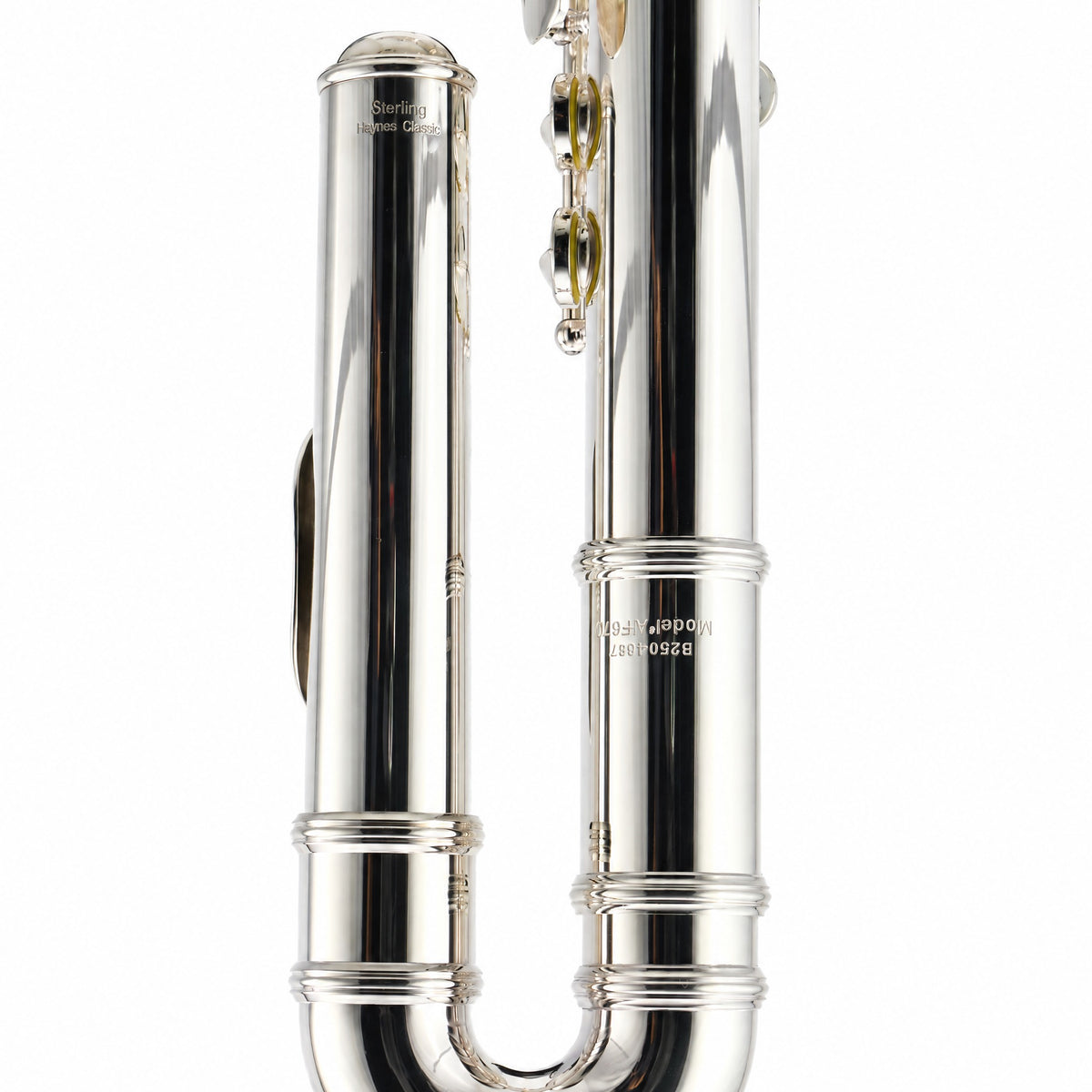 William S. Haynes AF670-C 'Amadeus Alto Flute with Sterling Silver Curved Headjoint