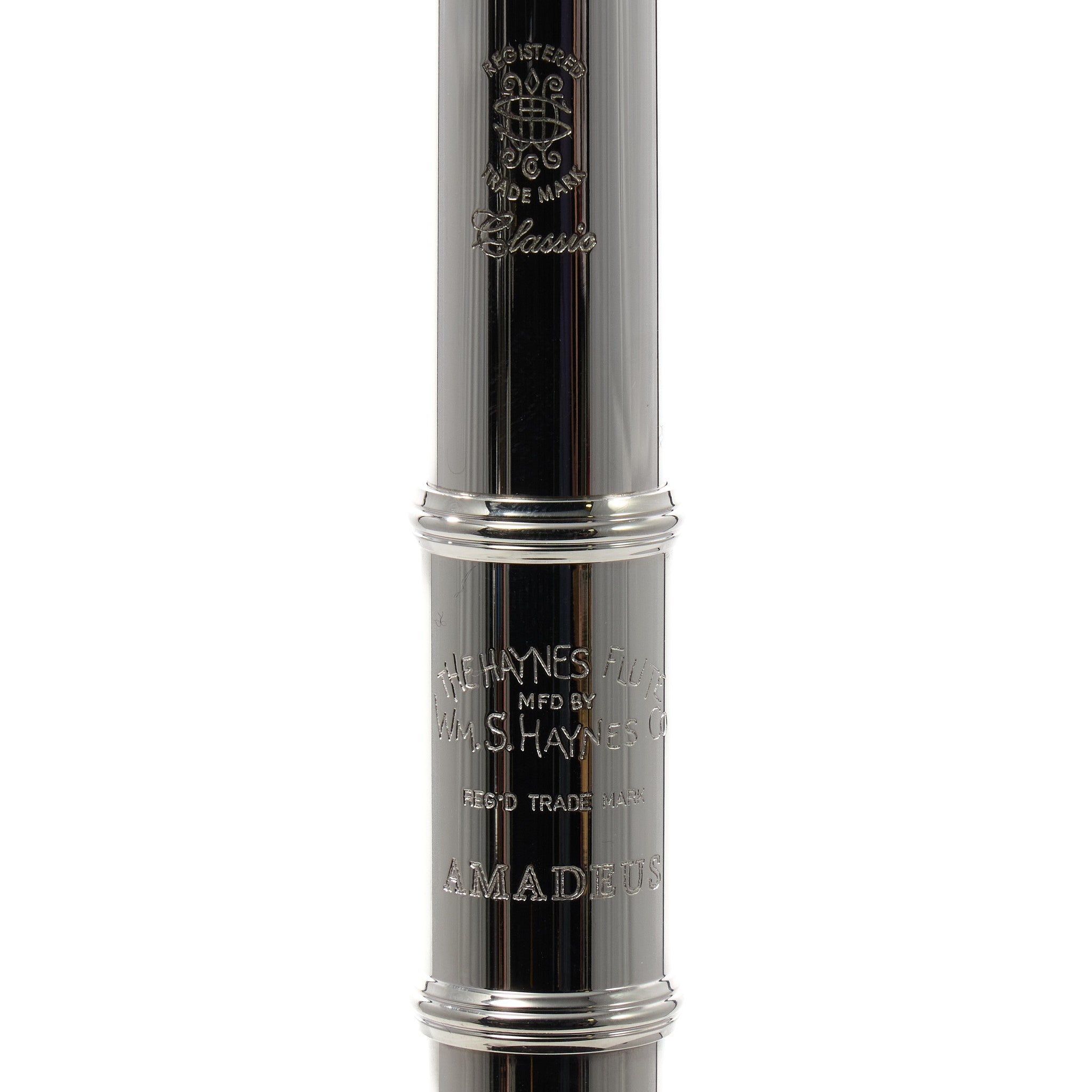 William S. Haynes AF780SE-BO C# 'Amadeus' Silver Flute
