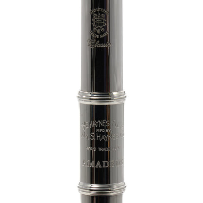 William S. Haynes AF780SE-BO C# 'Amadeus' Silver Flute