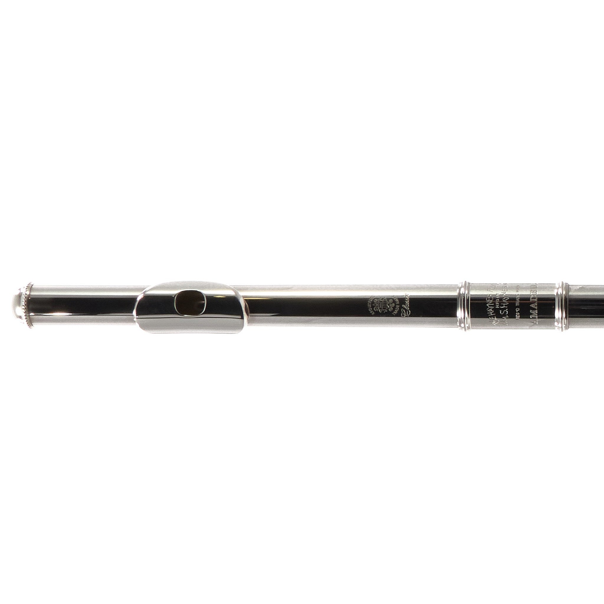 William S. Haynes AF780SE-BO C# 'Amadeus' Silver Flute